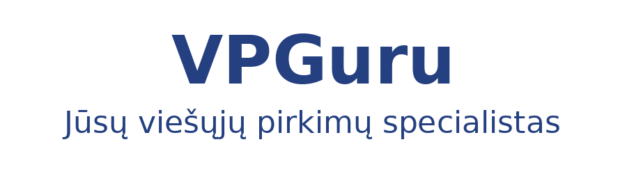 VP Guru – jūsų viešųjų pirkimų specialistas